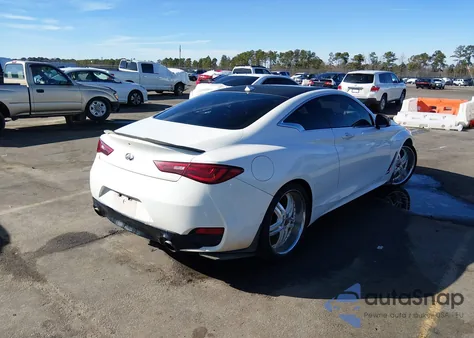 2018 Infiniti Q60 3.0T Luxe z USA, uszkodzony, nr VIN JN1EV7EK1JM342662